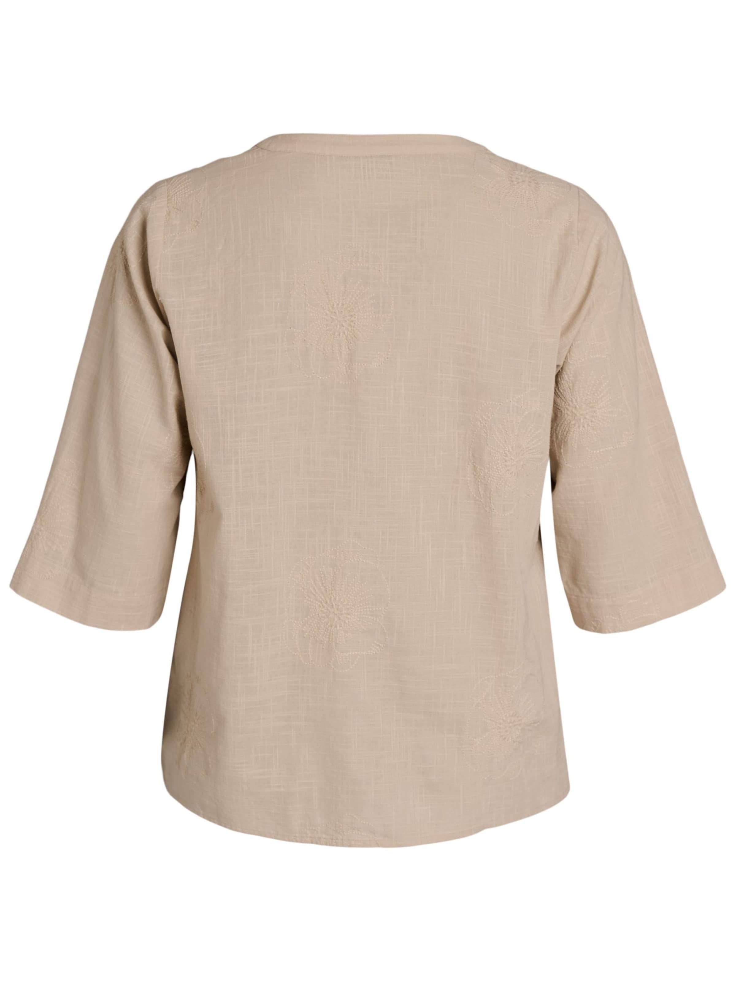 Zizzi Blouse 'Cananna' in Grey