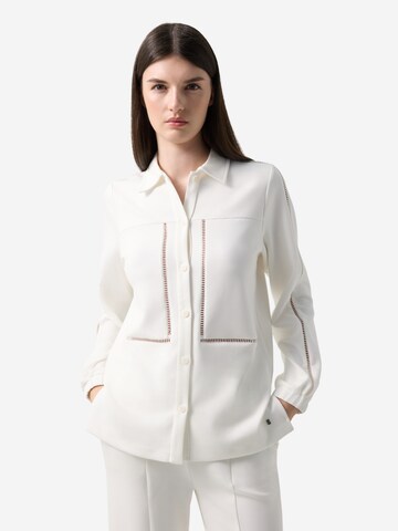 BOGNER Sweatjacke 'Raquel' in Weiß: Vorderseite