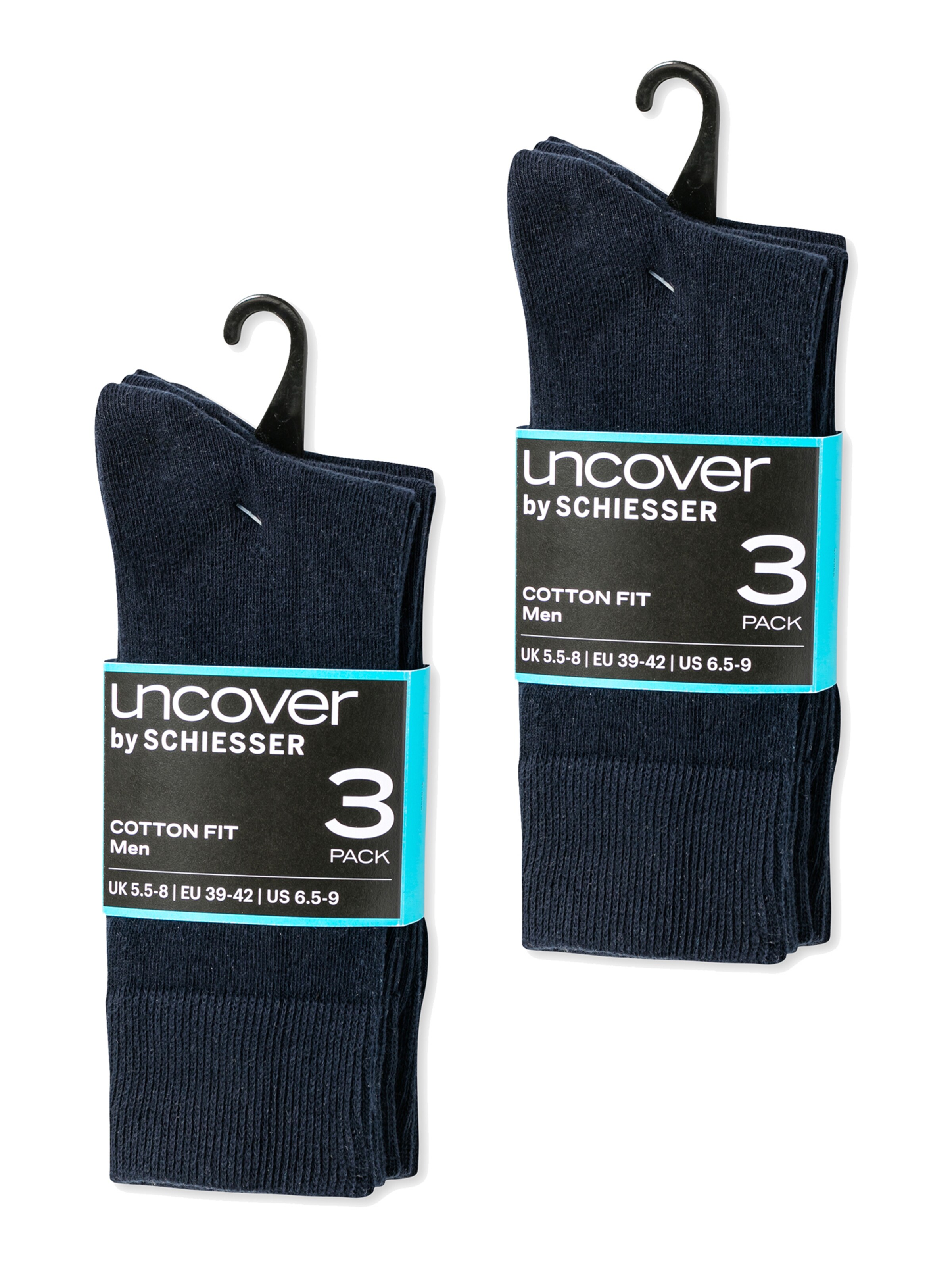 uncover by SCHIESSER Freizeitsocke in Blau