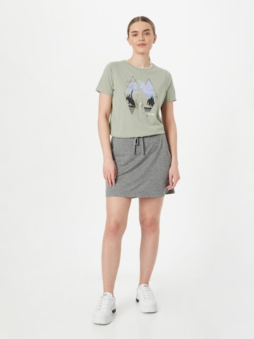 Skechers Performance Functioneel shirt 'Mountain Scape' in Groen