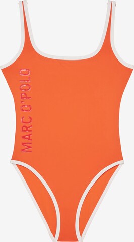 Marc O'Polo Swimsuit ' High Shine ' in Orange: front