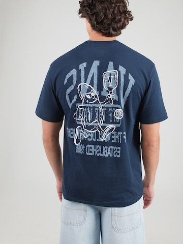 Maglietta 'WAVE CHEERS' di VANS in blu: frontale