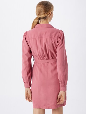 ONLY Μπλουζοφόρεμα 'SHORT DRESS PNT' σε ροζ