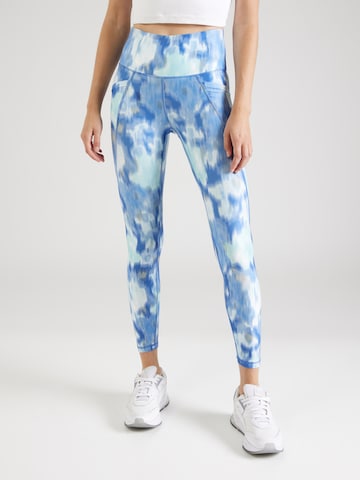 Skinny Pantalon de sport Marika en bleu : devant