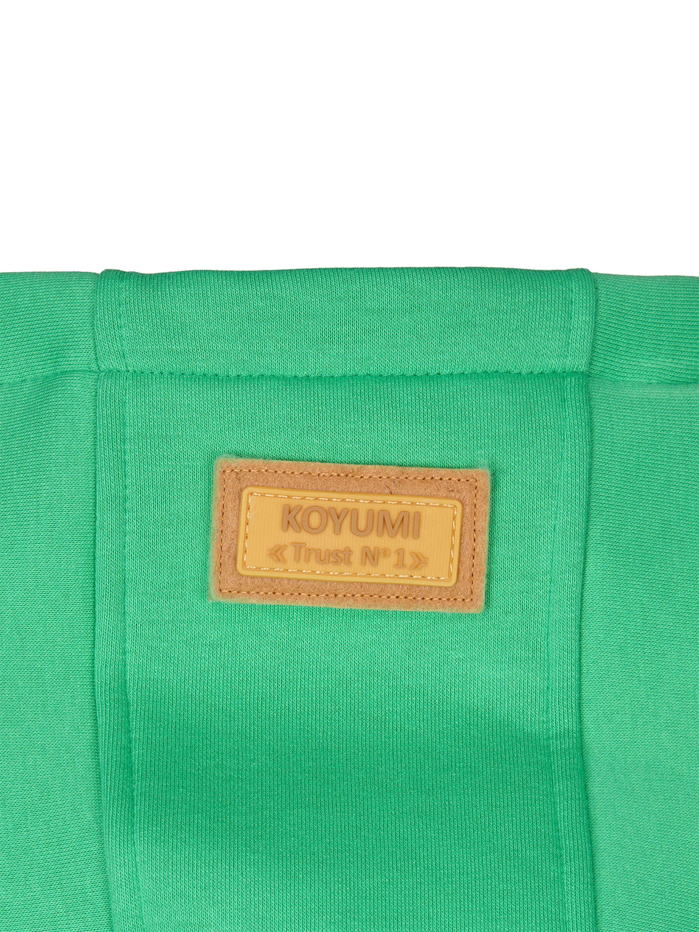 Koyumi Sweatshirt 'Break Your Neck' in Green
