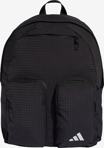 ADIDAS PERFORMANCE Sports Backpack 'Essentials Back To Campus' in Black: front