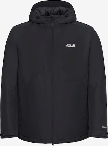 JACK WOLFSKIN Winter Jacket in Black: front