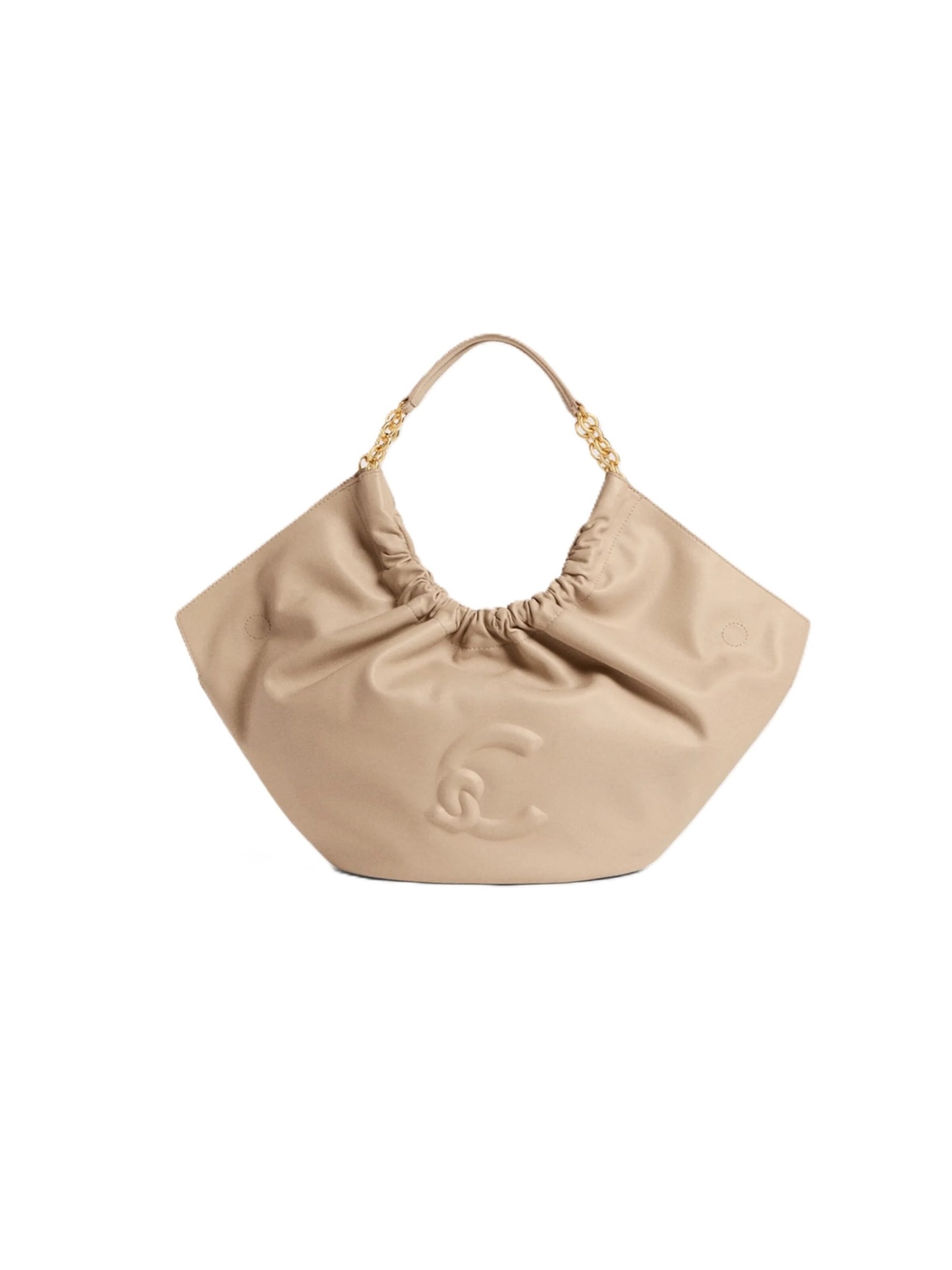 Borsa a spalla 'E1U5F110201' di Coccinelle in beige: frontale