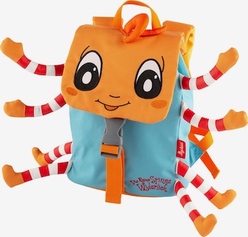 SIGIKID Rucksack 'Kinder Rucksack Die kleine Spinne Widerlich' in Orange: Vorderseite