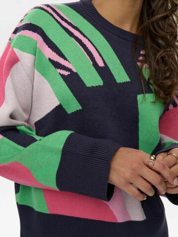 Pull-over NÜMPH en mélange de couleurs