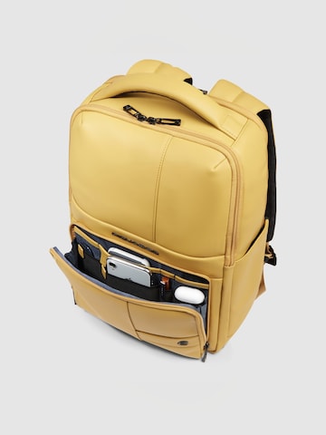 Sac à dos Piquadro en jaune
