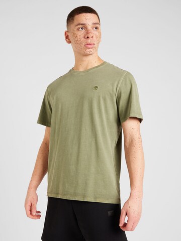 TIMBERLAND T-shirt i grön: framsida