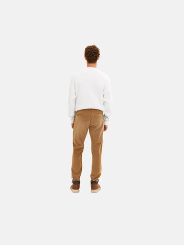 TOM TAILOR Regular Pants in Brown