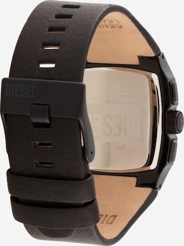 DIESEL Analoog horloge 'CLIFFHANGER' in Zwart