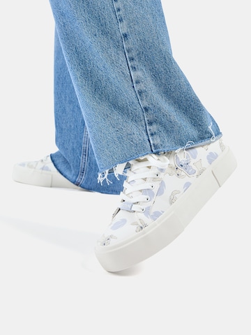Pull&Bear Sneakers laag 'LILO' in Wit