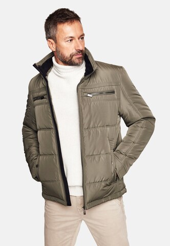 CABANO Between-Season Jacket in Green: front