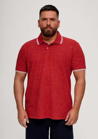s.Oliver Men Big Sizes Poloshirt in Rot: predná strana