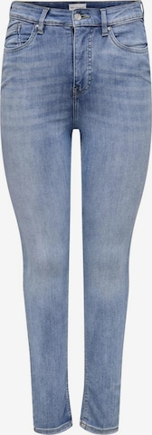 ONLY Carmakoma Skinny Jeans in Blue: front