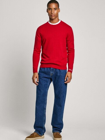 Pull-over ' NEW ANDRE' Pepe Jeans en rouge
