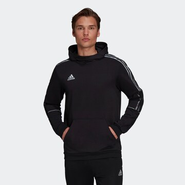 ADIDAS PERFORMANCE Athletic Sweatshirt 'Tiro' in Black: front