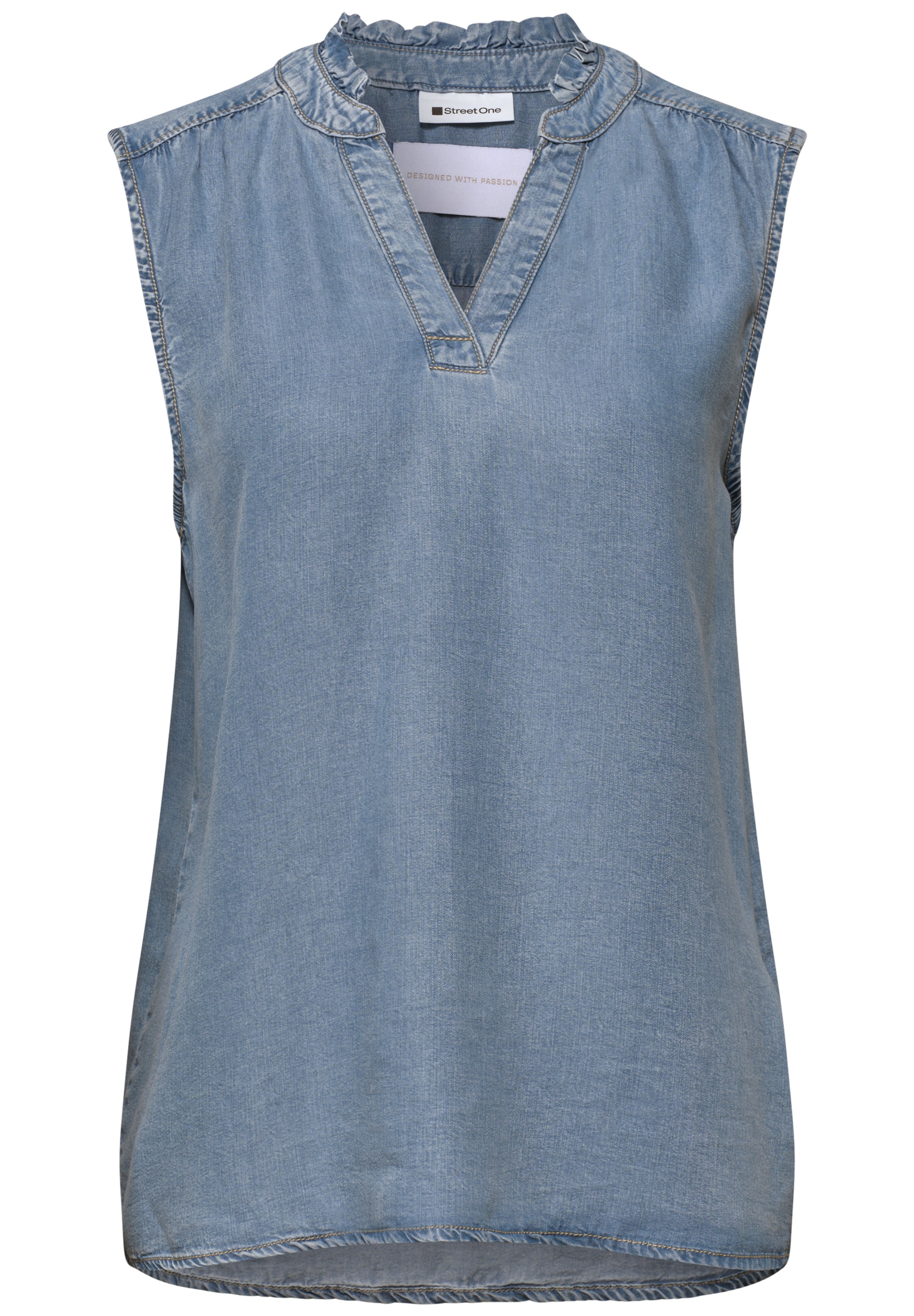 STREET ONE Blouse in XS in Light blue, Item view