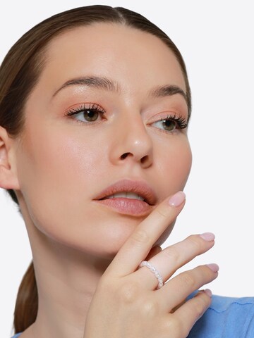 Bague Heideman en argent : devant