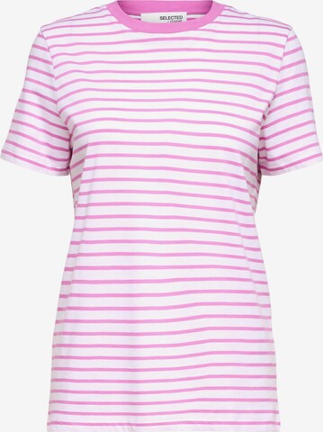 SELECTED FEMME - Camiseta en lila: frente