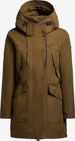 khujo Přechodová parka – zelená: přední strana