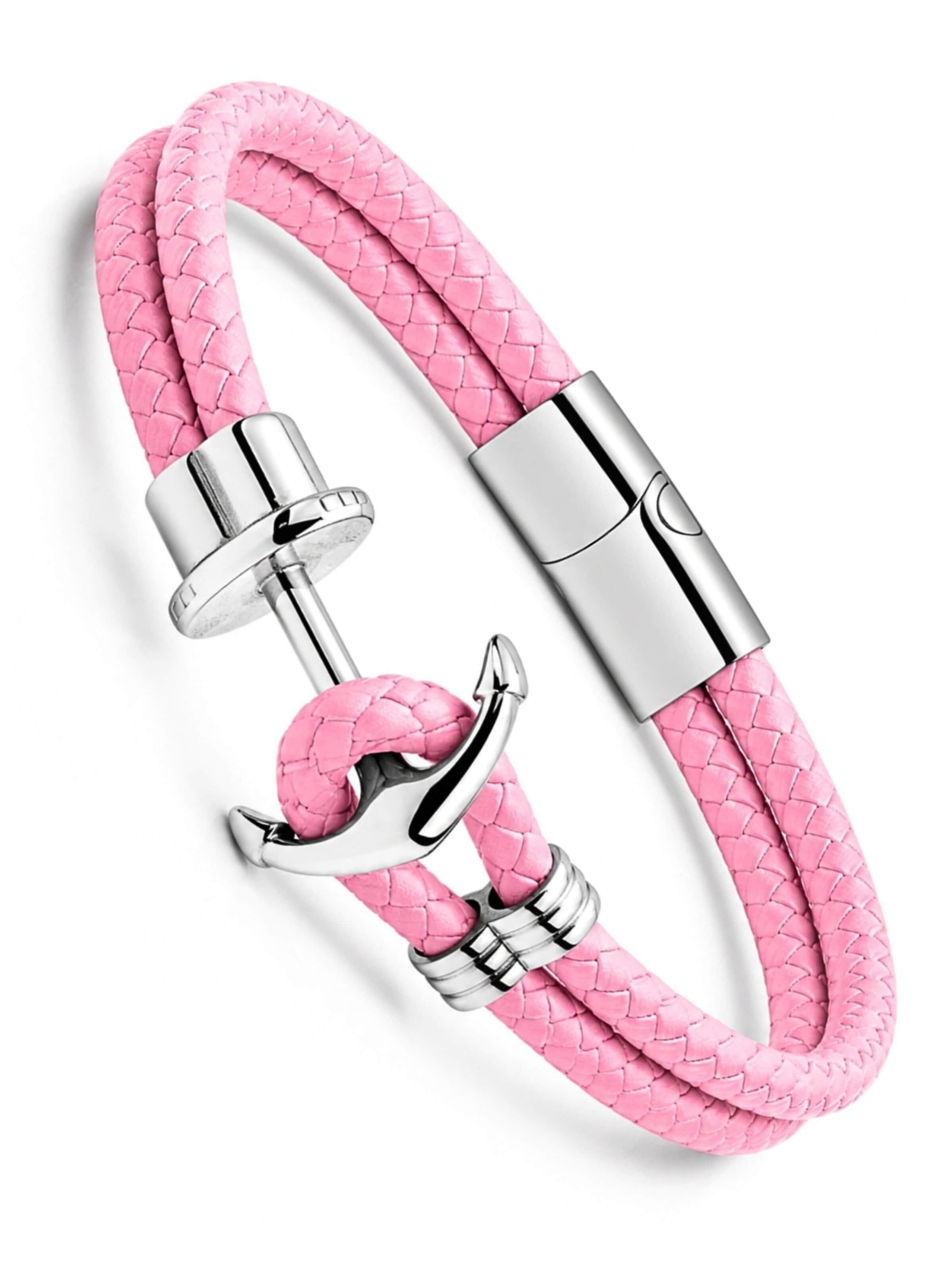 Bracelet 'MARITIMES' UNIQAL en rose : devant