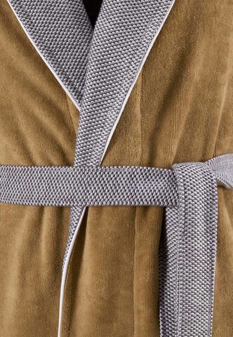 BOSS Long Bathrobe 'LORD' in Brown