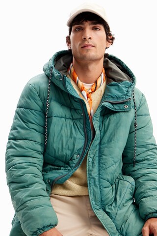 Desigual Winter Coat in Green