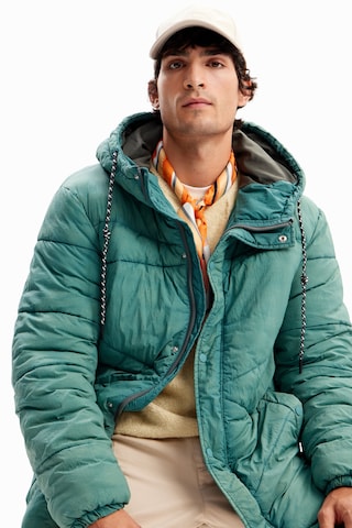 Cappotto invernale di Desigual in verde