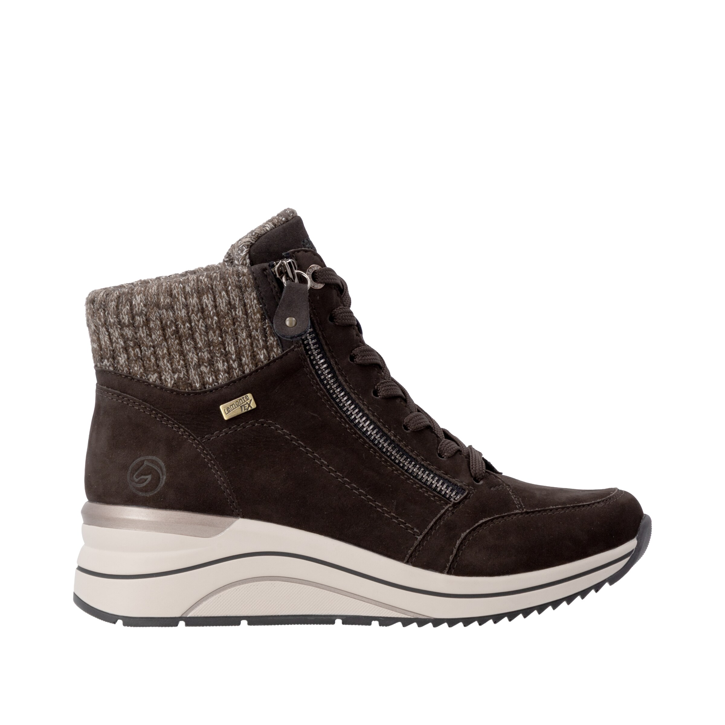 Bottines à lacets REMONTE en marron