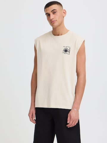 !Solid Rundhalsshirt ' SDOlav ' in Beige: Vorderseite