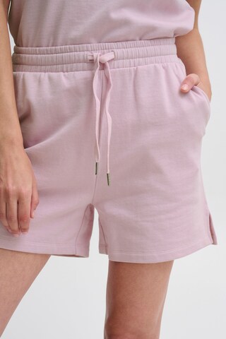 ICHI Regular Shorts 'YARLA' in Lila