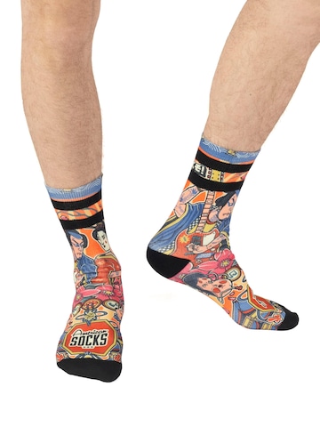 Calzino 'Shogun Fest - Mid High' di American Socks in colori misti