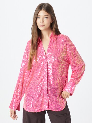 Misspap Blouse in Pink: front