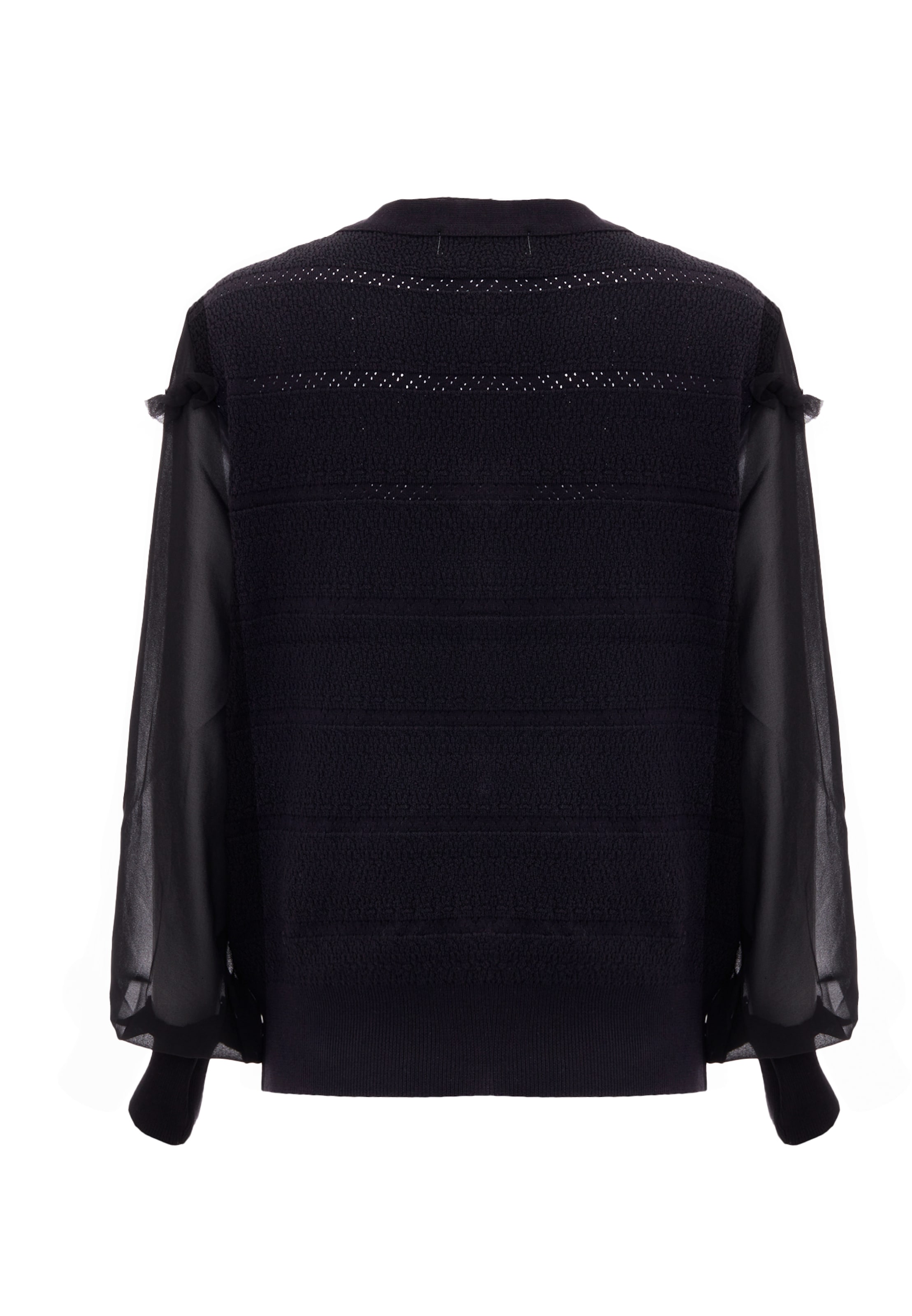 carato Knit cardigan in Black