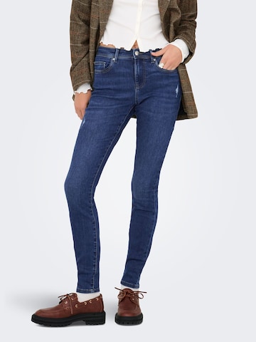 ONLY Skinny Jeans 'ONLWOW' in Blauw: voorkant