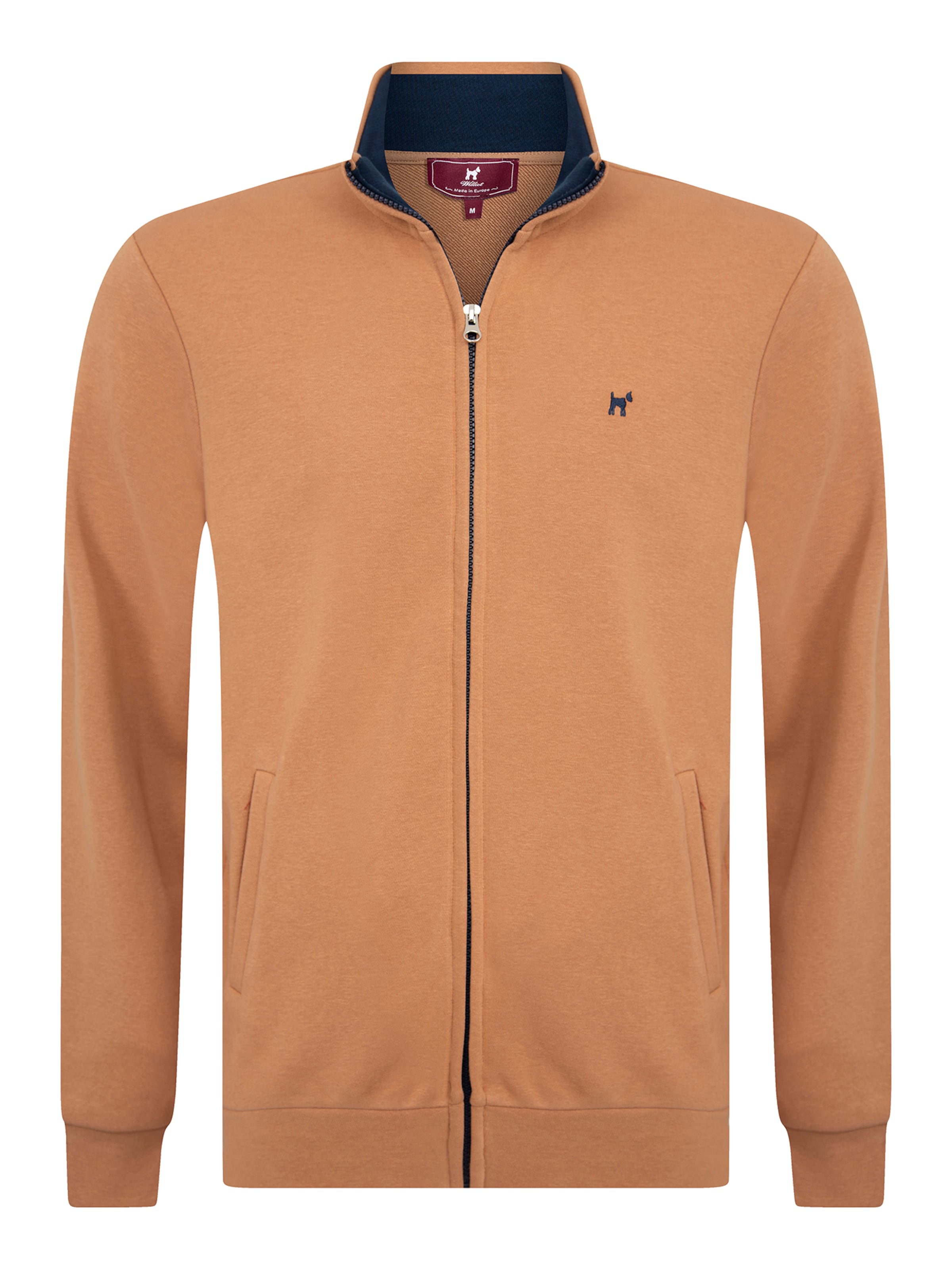 Williot Ζακέτα φούτερ σε κίτρινο: μπροστά