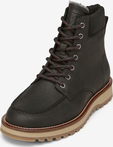 Marc O'Polo - Botas com atacadores 'Jack' em preto: frente