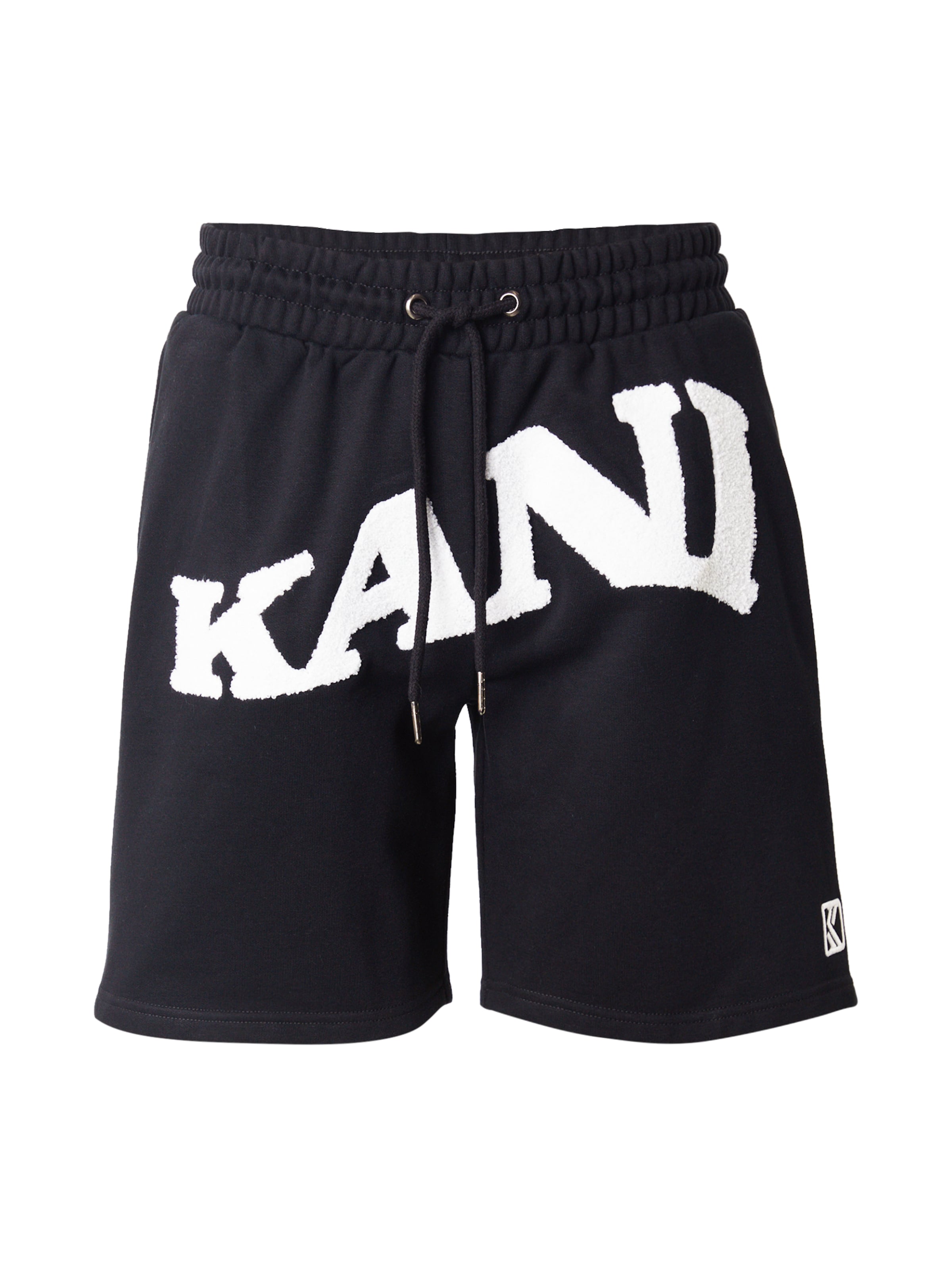 Regular Pantalon Karl Kani en noir : devant
