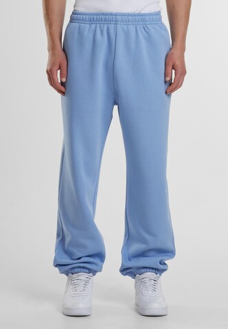 Tapered Pantaloni 'Fluffy' di Urban Classics in blu: frontale