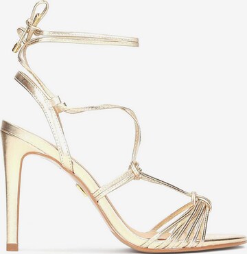 Kazar Strap sandal in Gold