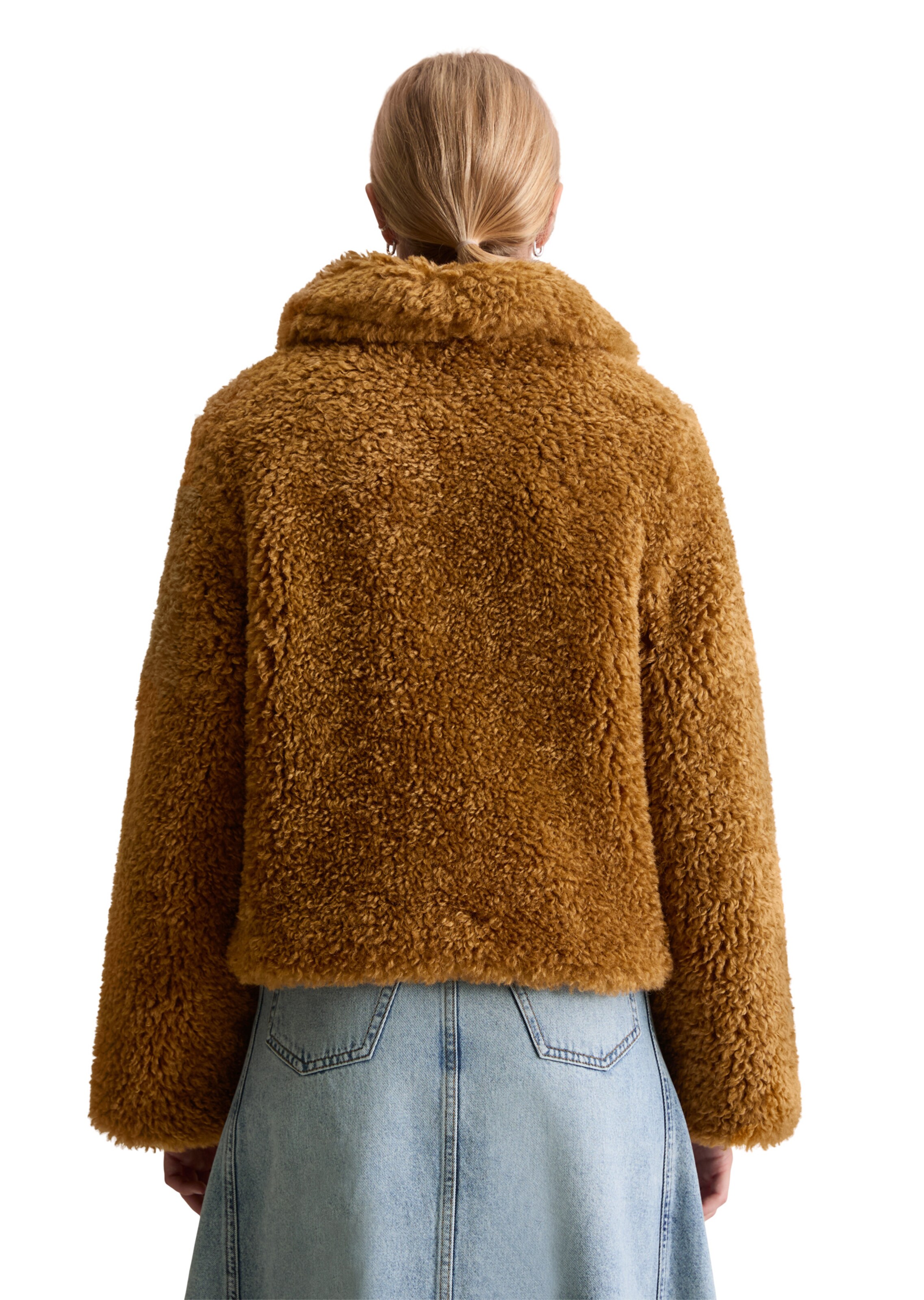 Marc O'Polo DENIM Between-season jacket in Brown