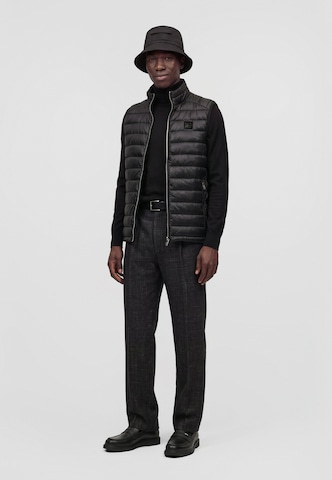 Karl Lagerfeld - Chaleco 'Kameo' en negro: frente
