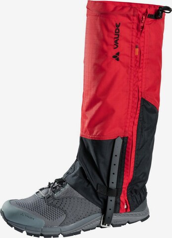 VAUDE Gaiters 'Watzmann Gaiter III' in Red: front