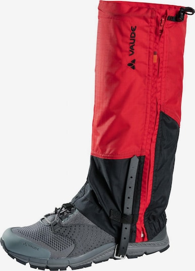 VAUDE Gamasche 'Watzmann Gaiter III' in rot / schwarz, Produktansicht