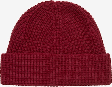 Marc O'Polo DENIM Mütze in Rot: Vorderseite