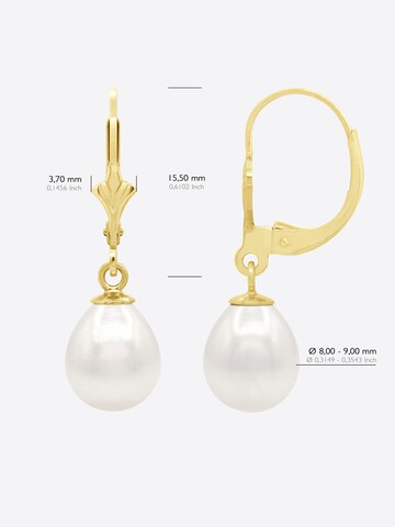 Orecchini 'CALLAS' di Ateliers Saint Germain in giallo